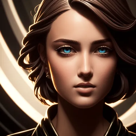 mdjrny-v4 style, The letter A a highly detailed face, by Greg Rutkowski and Magali Villeneuve, beautiful eyes, cinematic lighting, Hyperrealism, ((statue)), neon lights