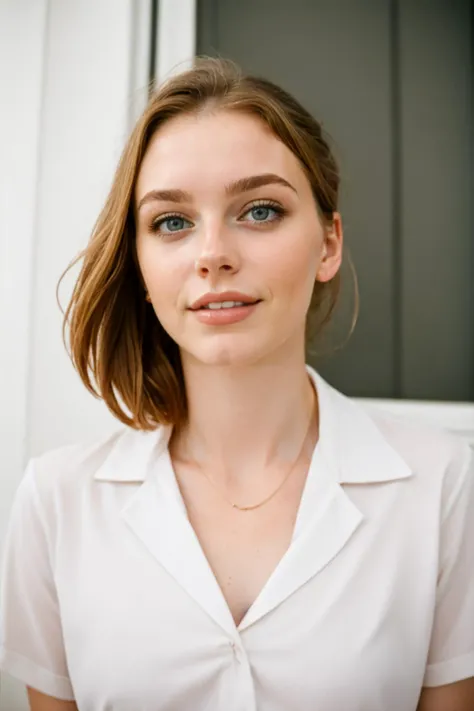 best quality, masterpiece, 1girl tv_Adelaide_MXAI (mesh shirt:1.1) Head Tilted Pose, Highlights facial features and adds a touch of elegance laboratory <lora:Perfect Hands:0.8> perfect, hands, hand