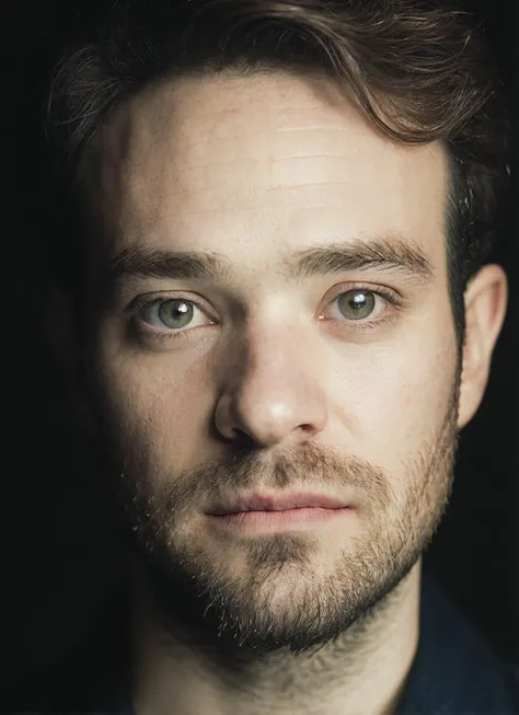 portrait of sks person, epic (photo, studio lighting, hard light, sony a7, 50 mm, matte skin, pores, colors, hyperdetailed, hyperrealistic), <lora:locon_charliecox_v1_from_v1_64_32:1.25>