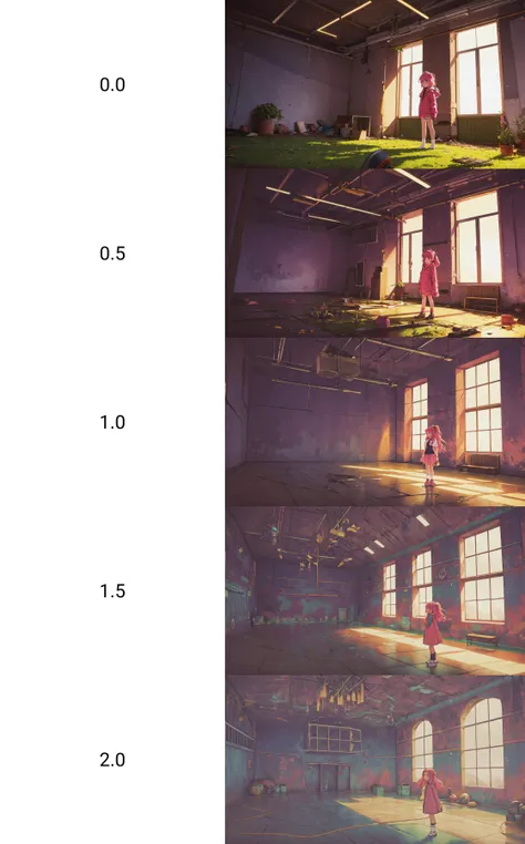 1girl, solo, abandoned building , wide shot, indoors, socks, pink hair,, plant, window <lora:kleggs:0.0>, BREAK masterpiece, best quality