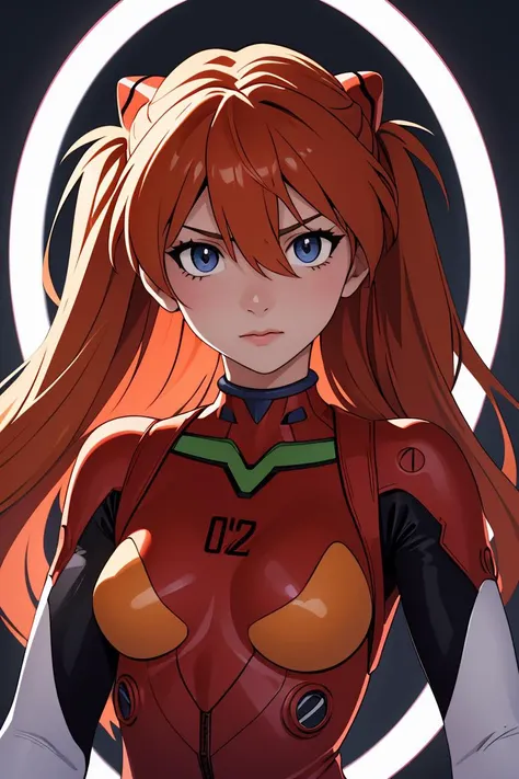 (masterpiece, best quality), 1girl, beautiful face, beautiful body, <lora:souryuu_asuka_langley:1> souryuu_asuka_langley, plugsuit, bodysuit, interface headset, red bodysuit, hair between eyes, pilot suit