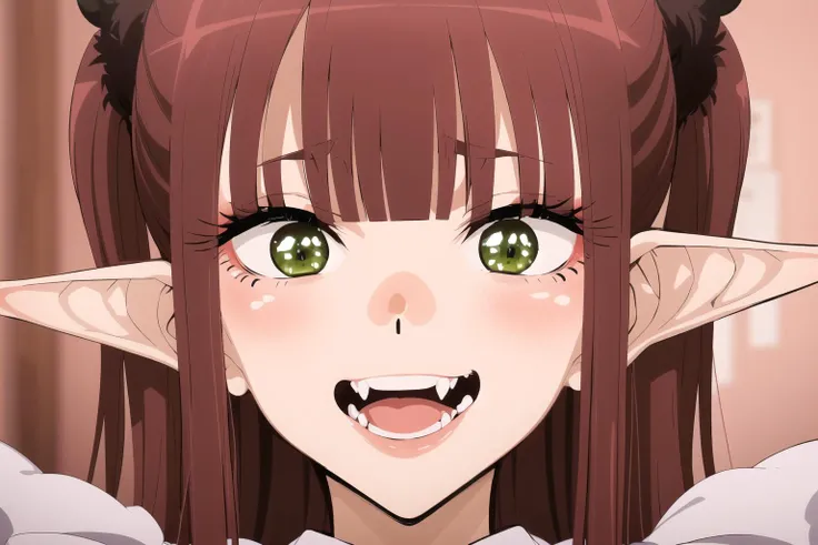 <lora:psoft_my_dress-up_darling_v1.0:1> 
1girl, solo,
rizu-kyun, face,naughty face, makeup, demon horns, close-up, fang, pointy ears, closed mouth, seductive smile, :d,, masterpiece, best quality, highly detailed