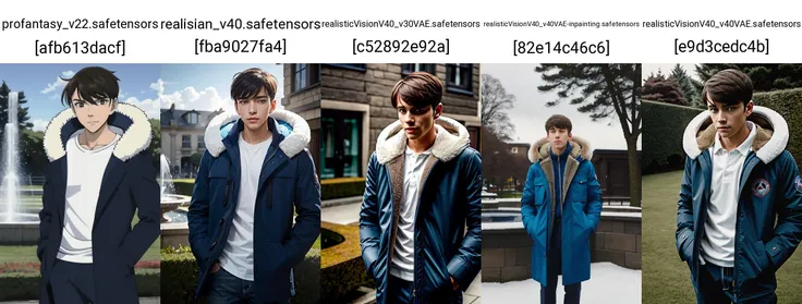 ((masterpiece)),((best quality)),ultra-detailed,illustratio,wallpaper,perfect lighting,Colorful,ultra highres,4K,photography,anime coloring, official style, 1boy, white shirt, solo, shirt, brown hair, closed mouth, short hair, blue eyes, bangs, open clothes, looking at viewer, hair between eyes, fur trim, blue coat, blue jacket, coat, jacket, open coat, pants, long sleeves, fur-trimmed coat, open jacket, standing, hood, winter clothes, hood down, casual, fur-trimmed jacket, hooded jacket,anime screencap,outdoor, street, garden,meadow,Pigeon,fountain, <lora:Kudou Shinichi:0.7>