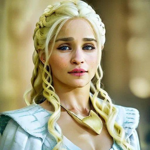 a blond pretty woman halisi <lora:khalisi:1>,
