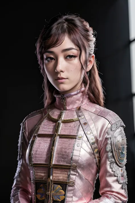 A stunning intricate full color portrait of natashaLiuBor, wearing a pink turtleneck, epic character composition, by ilya kuvshinov, alessio albi, nina masic, sharp focus, natural lighting, subsurface scattering, f2, 35mm