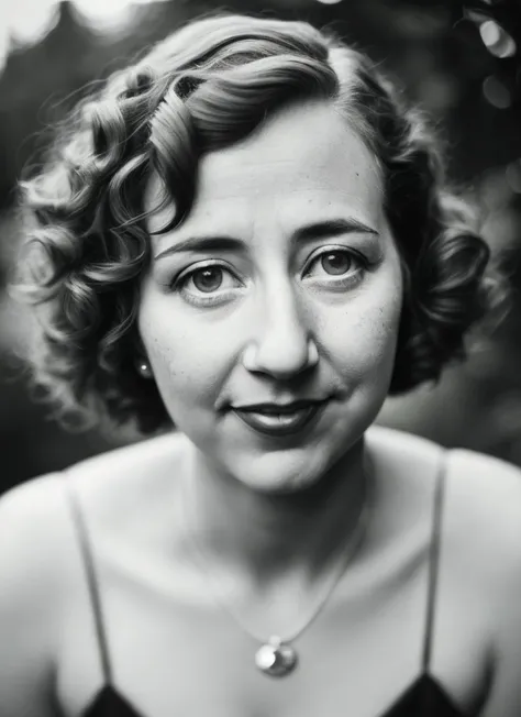 A 1930s professional photograph of sks woman, ((detailed face)), (High Detail), Sharp, 8k, ((bokeh)), <lora:locon_kristenschaal_v1_from_v1_64_32:1.4>