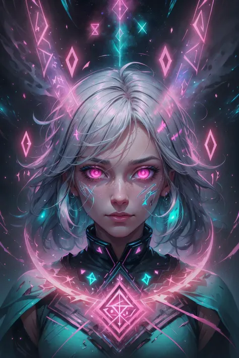 pixelated style,(glowing red,cross-shaped glow,blooming flowers)),interstellar misty background,polished,((silver skull)),light composition,rainbow,rainbow around the skull,vibrant,various structural power effect illustrations,glorious circular composition,alone,gbaportrait,magical decorative elements, brilliant decoration combinations,