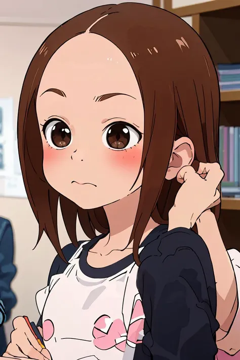 (masterpiece, best quality), 1girl,   <lora:chii:1> Chii, 1girl, brown hair, brown eyes, medium hair, blush
