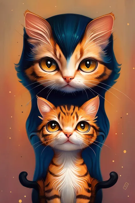 masterpiece,best quality,<lora:tbh158-:0.7>,illustration,Jeremiah Ketner, cute Abyssinian cat