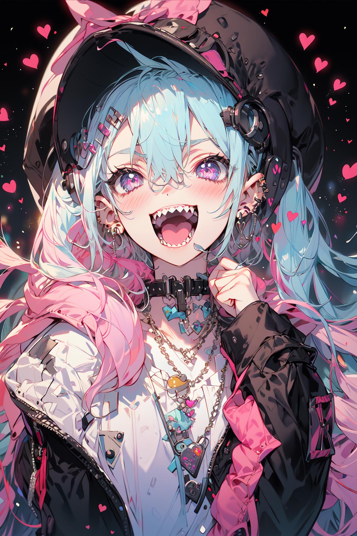 A close up of a person with a hat and a dress - SeaArt AI