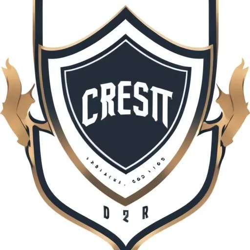 <lora:crestlora:1>, crestlora, logo, crest