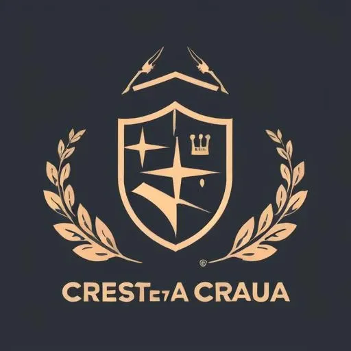 <lora:crestlora:1>, crestlora, logo, crest