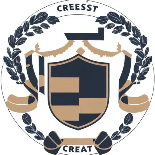 <lora:crestlora:1>, crestlora, logo, crest