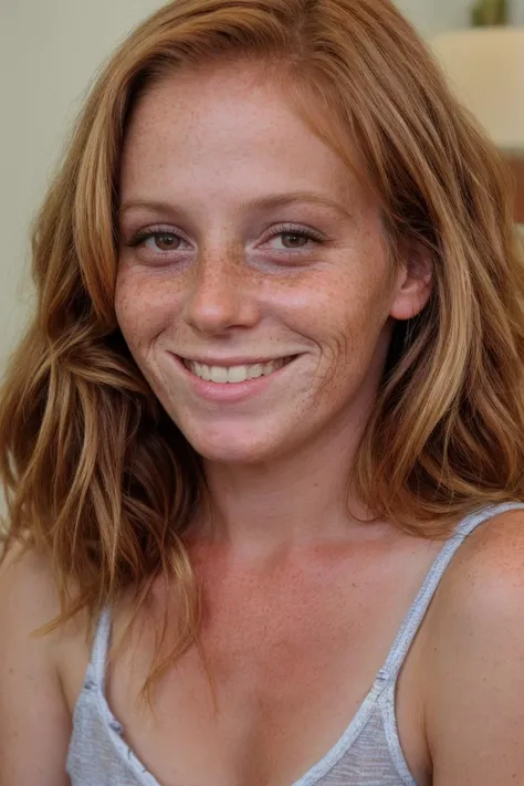 <lora:alyssa:1>,alyssa,35yo,freckles,wrinkled,looking at viewer,smiling,, photorealistic photo,highly detailed 8k photo,hyperrealism,, <lora:add_detail:1>, homemade photo,grainy,dark lighting,amateur photo,(Instagram photo)