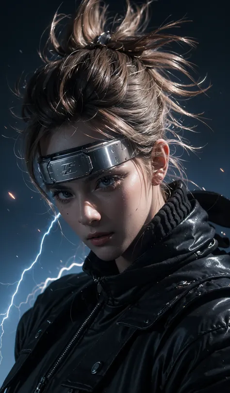 (dramatic, gritty, intense:1.4),masterpiece, best quality, 8k, insane details, intricate details, hyperdetailed, hyper quality, high detail, ultra detailed, Masterpiece,upper body, close-up,(imid shot,macro shot:1.25),
Kakashi Hatake in Naruto, holographic reality, holographic halo, motion blur, game light effect, rim light, soft light, movie rim light, delicate light, cyberpunk style, oil painting texture, full length shot, 3D artist, detailed, futuristic, lightning, <lora:Kakashi Hatake_20230802113200:0.8>