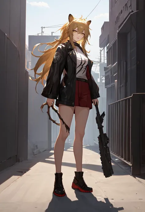(safe:1.10), best quality, masterpiece, highres, solo, (siege_arknights:1.10), full body, 14 <lora:siege_arknights:0.80>