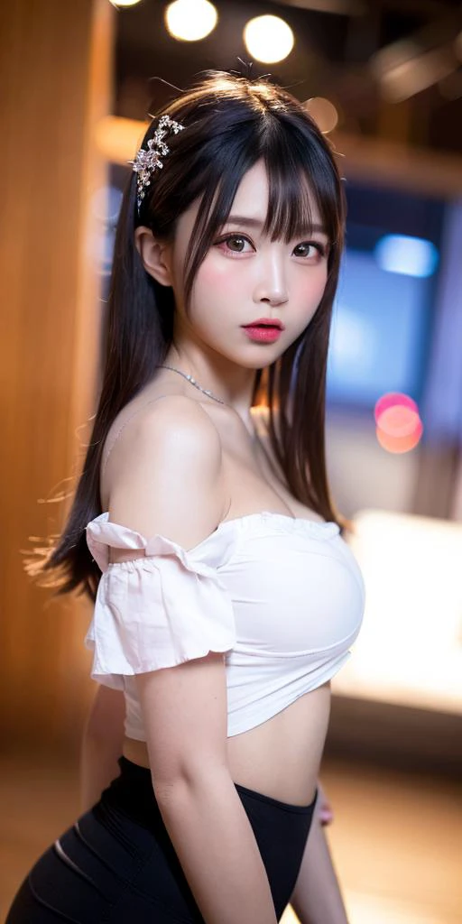 gp1, man1,  ((doing sex with a white man:1.5)), ((Best anatomy:1.2)), ((topless:1.3)), ((completely wearing pink and white polka dot pattern pleated skirt:1.5)), (completely pink and white short skirt:1.5)), ((Perfect 8-headed body:1.3)), ((extraordinary accurate anatomy:1.2)), ((Very accurate anatomy:1.2)), ((extraordinary well-proportioned body:1.2)), ((extraordinary beautiful body:1.2)), ((extraordinary sensational body:1.2)), ((extraordinary sensational pose:1.7)), ((slightly crab crotch:1.1)), ((slightly squatting down:1.2)), ((slightly legs wide open:1.1)), ((nsfw, spread pussy:1.4)), ((naked left thigh)), ((without bottoms)), ((without pants look:1.2)), ((without pants)), ((without trousers)), ((without panties:1.2)), ((completely naked:1.3)), ((completely nude:1.3)), ((completely nudist:1.3)),(ta:1.3),(Idol:1.6), (Lots of Skin:1.11), ((perfect skin)), Girl 17 yCute:1.3)), ((Baby Face)), ((Smile:1.2)), (Slender Body), ((Pretty big breasts)), long hair, Black hair, Twin tails, 4K, High Resolution, ((Masterpiece:1.3)), ultra-definition, extremely detailed 8K, Top Quality, Head:1.3, ((Hasselblad Photo), Fine Skin, Focus), Soft Lighting, Dynamic Angle [:(Face Details:1.2):0.2], ((cleavage of the breast)), ((Rich cheeks)), (full body:1.15), ((extraordinary well-formed body:1.2)), ((extraordinary well-formed right nipple:1.1)), ((extraordinary well-formed left nipple:1.1)), ((perfect body:1.2)), ((perfect right nipple:1.1)), ((perfect left nipple:1.1)), dynamic pose, ((pussy:1.3)), ((perfect Vaginal object insertion:1.1)), ((Do not hide the joint)), uncensored, ((1boy)), perfect 1penis, wet, sweaty, ((both feet are on the ground:1.07)), ((put your one hand on the penis behind your leg:1.1)), ((ecstacy:1.5)), ((orgasm:1.5)), ((exposed vagina:1.2)),((both feet are on the ground:1.4)),