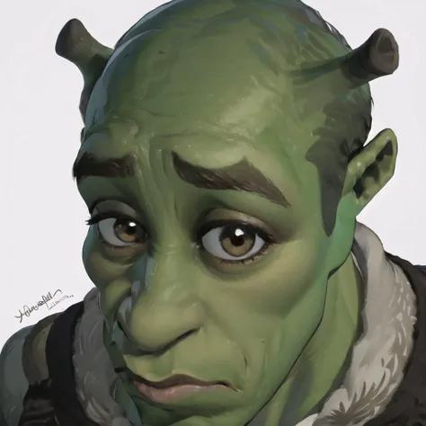 Highly detailed, High Quality, Masterpiece, beautiful, 1boy, solo, NoBitches, <lora:NoBitchesMeme:1>, shrex, green skin, ogre, shrek, <lora:Char_Sigmas_Shrek:0.9>