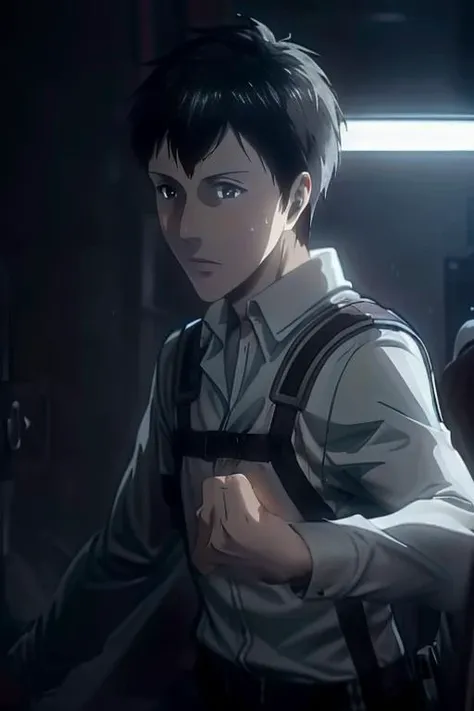 masterpiece,((bestquality)),8k,high detailed,ultra-detailed,depth of field,wide angle,volumetric lighting,Soft illuminaotion,front lighting,wide shot,
1boy,<lora:Bertolt_Lora:1>,bertolt,adult,dark persona,global illuminations,glowing  neon  lights,visible  through  hair,
male focus,solo,turning  around,handsome face,<lora:add_detail:1>,dungeon,outstretched  arm,
