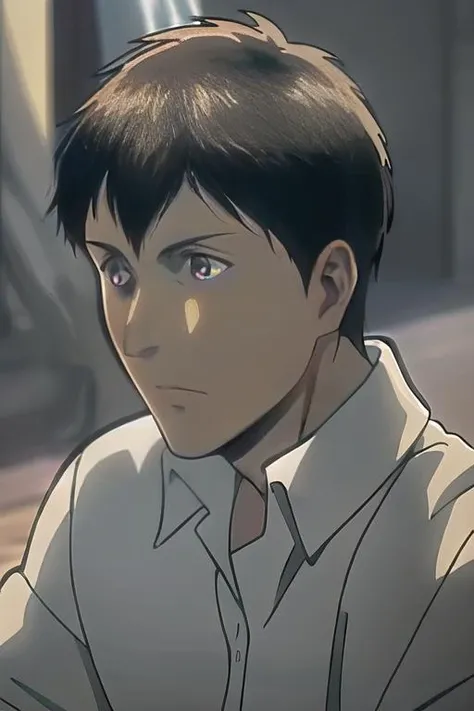 masterpiece,((bestquality)),8k,high detailed,ultra-detailed,artbook,comic,depth of field,front lighting,global illuminations,Morning sunlight,(random_camera_angle:1.4),
1boy,bertolt,<lora:Bertolt_Lora:1.1>,male_focus,handsome face,beautiful hand,soft lights,front lighting,(nude:1.4),portrait,<lora:weight_slider_v2:1>,<lora:muscle_slider_v1:-1>,expressionless,
face_focus,clean background trending,