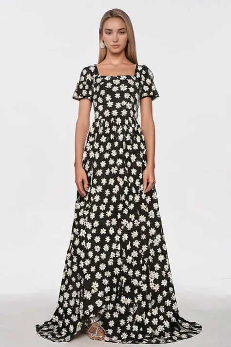 looking at viewer, solo, (full body:1.5),  detailed face,(front view)+(back view)
<lora:xl_2girl_v1:0.7>a 8siyu8 girl a woman with blonde hair wearing a D&Gbana dress(black and white flower dress, full body,  long dress, short sleeves, standing, monochrome, arms at sides, ) ,