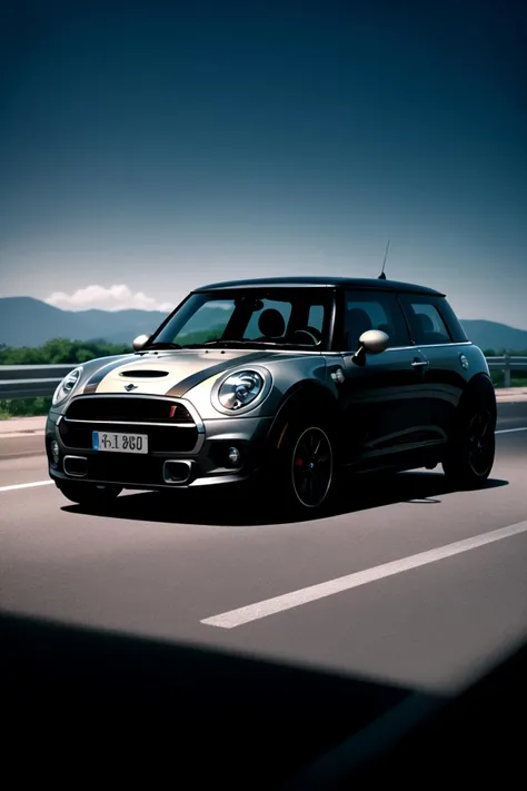 centered, photography of mini suv, car, black background, (hyperealistic), simple background, | depth of field, bokeh, | smooth detailed shadows, hyperealistic shadows, (saturated colors:1.2) |