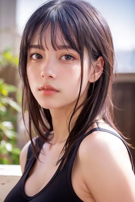 dressed, (photo realistic:1.4), (hyper realistic:1.4), (realistic:1.3),
(smoother lighting:1.05), (increase cinematic lighting quality:0.9), 32K,
1girl,20yo girl, realistic lighting, backlighting, light on face, ray trace, (brightening light:1.2), (Increase quality:1.4),
(best quality real texture skin:1.4), finely detailed eyes, finely detailed face, finely quality eyes,
(tired and sleepy and satisfied:0.0), face closeup, t-shirts,
(Increase body line mood:1.1), (Increase skin texture beauty:1.1)
<lora:sd-No.174-000014:0.6>