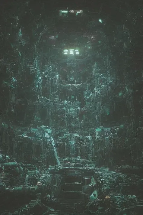 zplcp, zplbl, zplbl zplcg, zplcg, zplcg, zplbf
An eldrich spacecraft boarded by unspeakable creatures