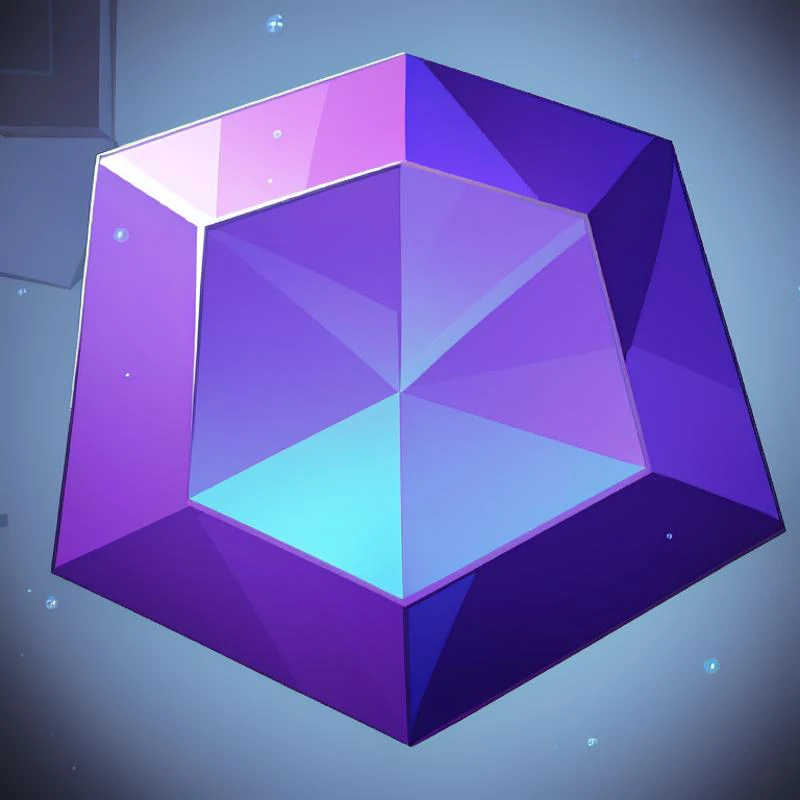 ((masterpiece,best quality)), absurdres, <lora:FantasyIcons_Gemstones:0.8>, gemstone, glowing purple gem, pentagon