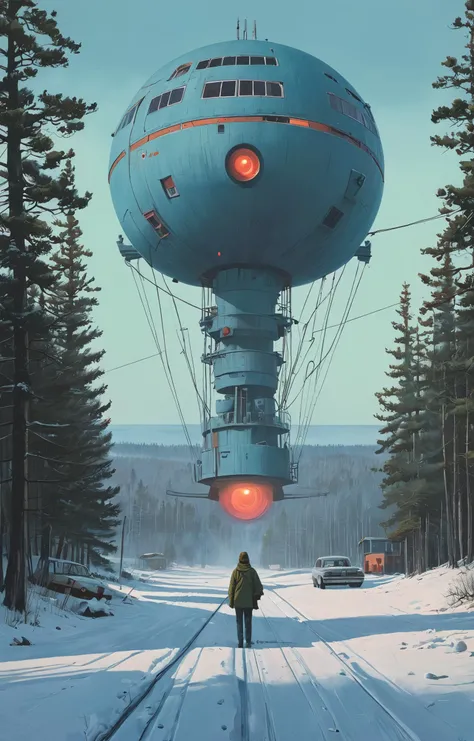 poster, masterpiece, Simon Stalenhag , best quality,<lora:add-detail-xl:1> <lora:Brutalism_new:0.4> <lora:extremely_detailed:1>