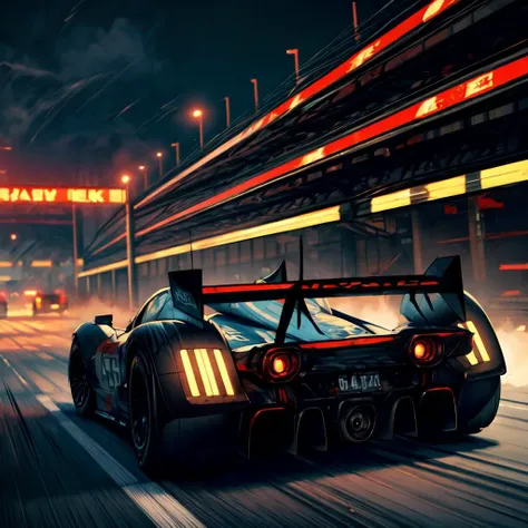 Ink illustration, realistic, detailed, wide angle, a futuristic racecar speeding around a cyberpunk race course, gritty, tires squealing, intense, sunrise, asymmetrical fractals, ink runs ink spots, ink splashes, faded ink, ink stains, linquivera, (motion blur:1.2), (motion lines:1.1), (speed lines:1.1), Wide Angle,
vivid color, dust cloud,
<lora:add_detail:1>, <lora:more_details:1>
