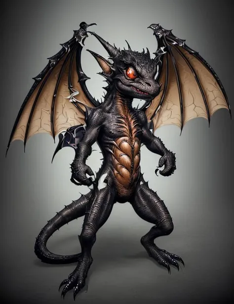 ((best quality)), ((masterpiece)), ((realistic,digital art)), (hyper detailed), shoyru Tiny Anthropomorphic Webbed Edgy draconian, Plantigrade Appendages, Prehensile-Tailed, Slick Skin, , 8K, HDR, <lora:Shoyru:0.75>