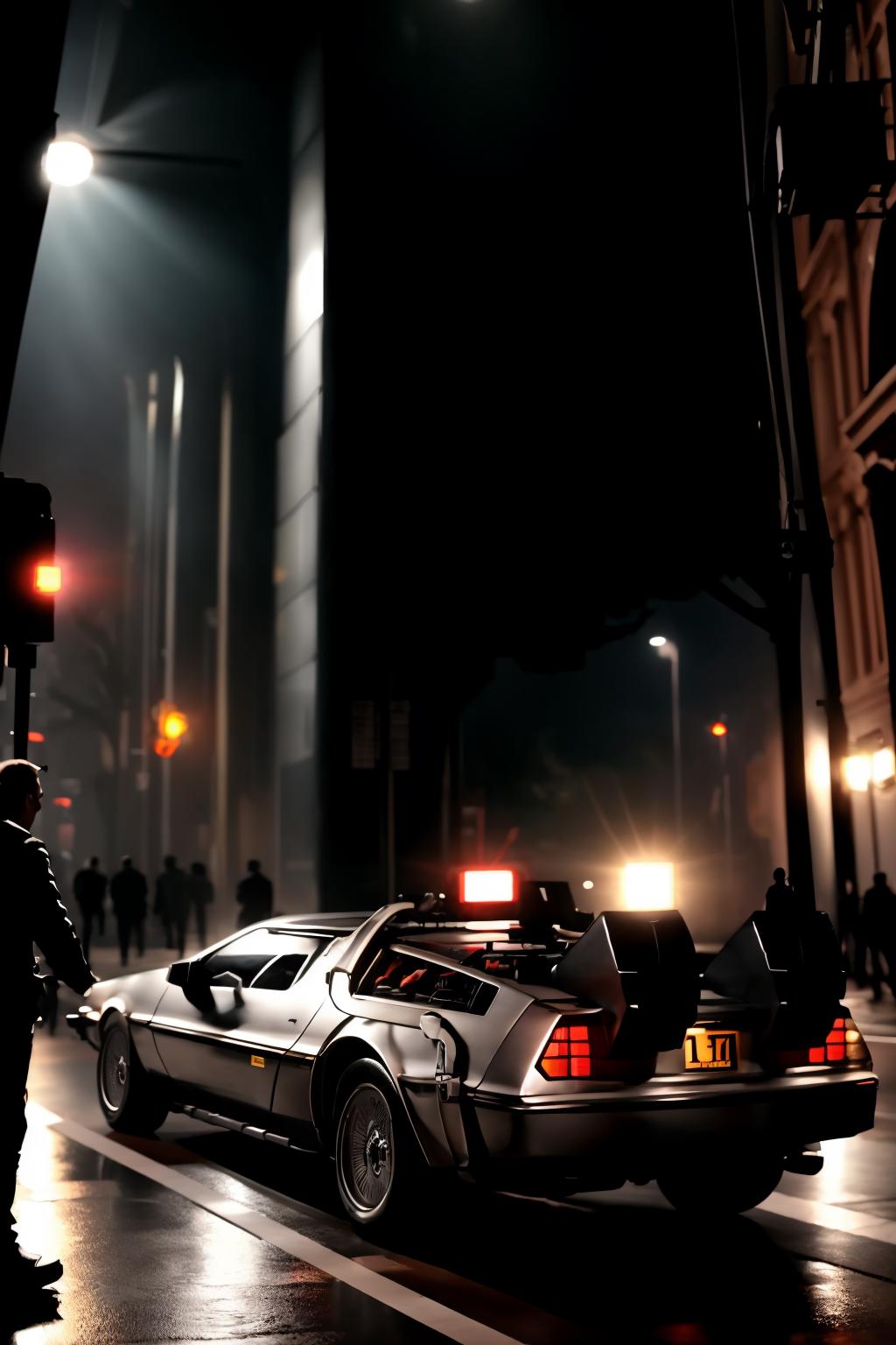 A Random Back to the Future DeLoRean v1.0