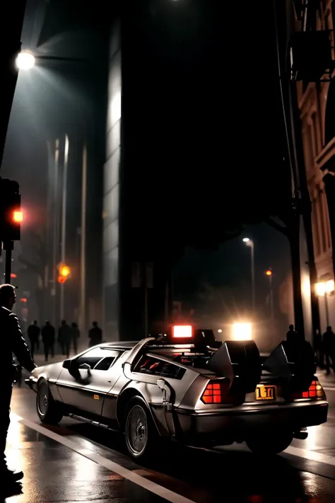<lora:DeLorean_v1:1> masterpiece, photorealistic highly detailed 8k Steadicam Tracking Shot, best cinematic quality, volumetric lighting, bfdlrn, opendoor, full of busy people in Historic Trams in European Cities