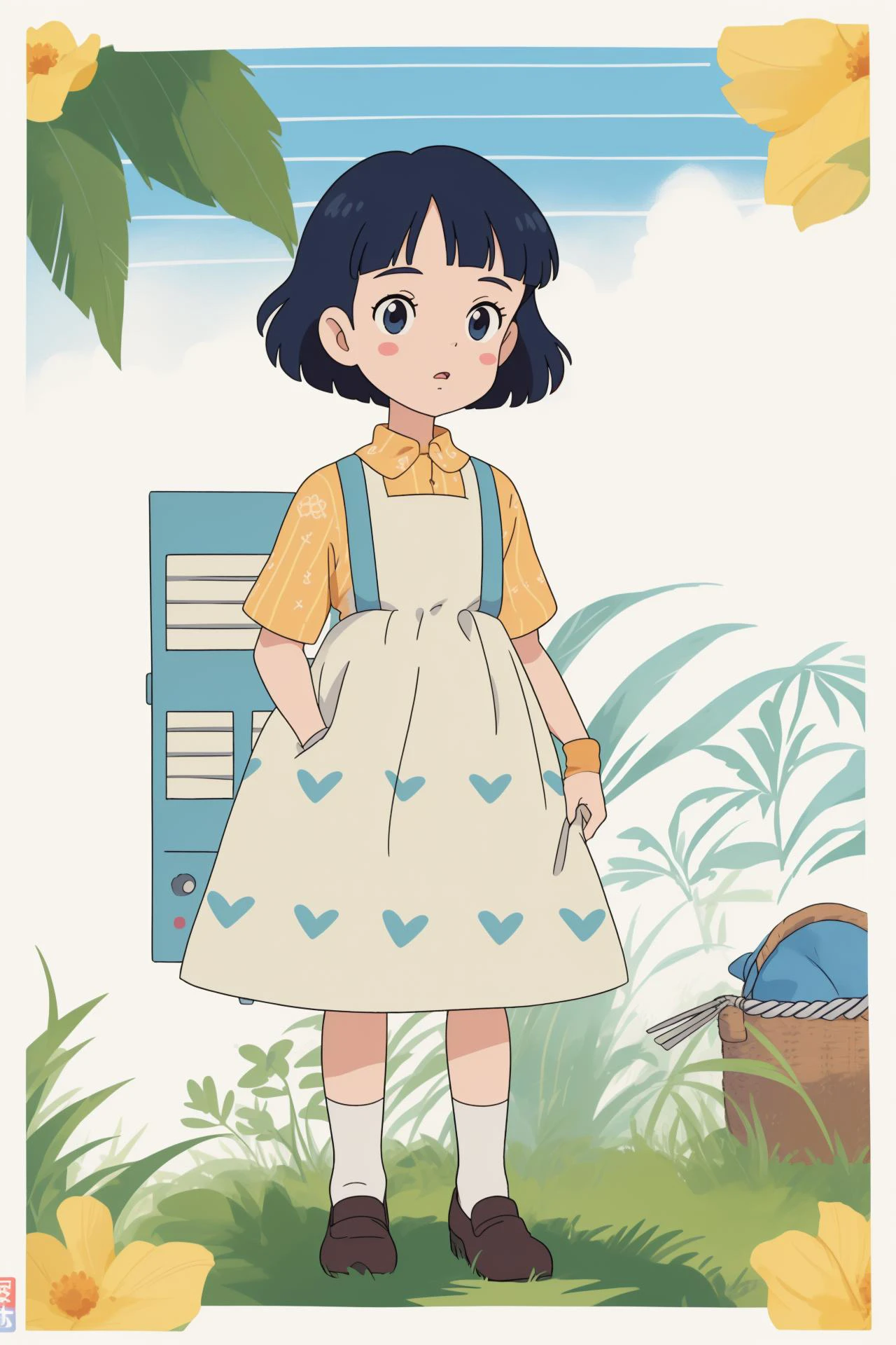 ((sticker design, white background)), men, short hair, patterned socks with dress shoes., (masterpiece,high quality:1.3), (high detailed skin,ultra realistic, 32k, RAW photo),(film grain:1.2)), ghibli, summer, Hair salon, ð, barbarian,