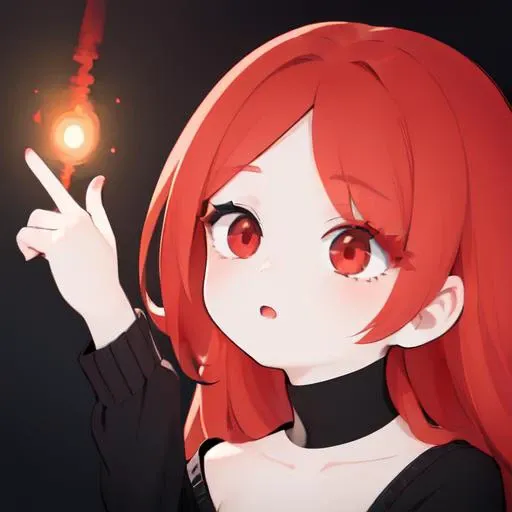 (masterpiece:1.4),1girl, hand up, red eyes, red hair, women drawing in book,
<lora:diagonal_line_inventory:0.5>