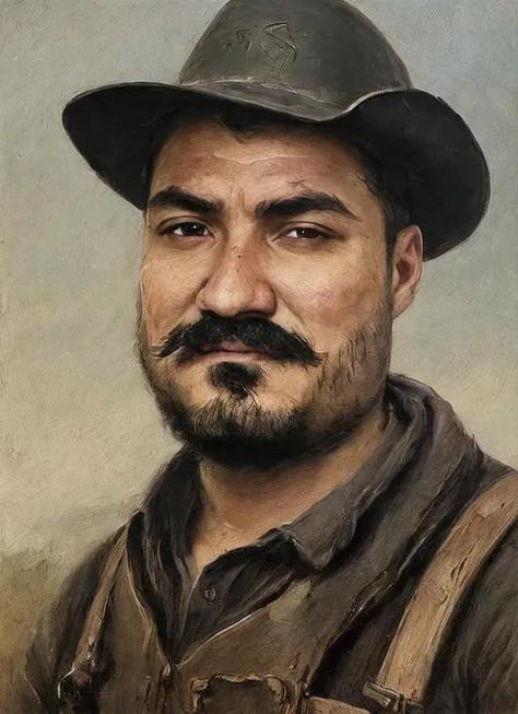 a portrait of sks person coal miner in 19th century, beautiful painting with highly detailed face by greg rutkowski and magali villanueve, <lora:locon_kripparian_v1_from_v1_64_32:1.25>