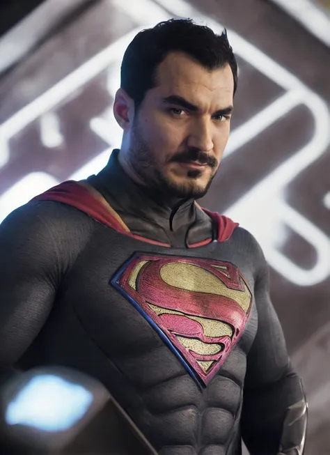 superman costume, a photo of sks person, ((detailed face)), ((canon m50)), ((award winning)), (High Detail), Sharp, 8k, Cinematic lighting, soft lighting, greg rutkowski, trending on artstation, intricate, gothic clothing, victoria secret,, <lora:locon_kripparian_v1_from_v1_64_32:1.25>