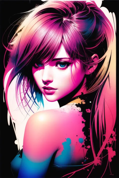 1girl, (by John Totleben:1.1) and (Carne Griffiths:0.9) , [dark Chalk painting, insane details, wide angle of a 1800'S Elevating Meiji Era ([raisins|buns]:1.3) , it is in a Harry Potter setting, it is covered in Stains, inside a Senseless Portal, winter fauna and Ring system in background, at Sunset, Panorama, Illustration, Evil, Glitch Art, cinematic lighting, F/1.8, Technicolor, Temari, key visual, award winning, most beautiful artwork in the world::6], organic, painterly