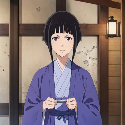 <lora:Amemiya001:0.7>,
NomakeupAmemiya,1woman,
japanese clothes,blue kimono,