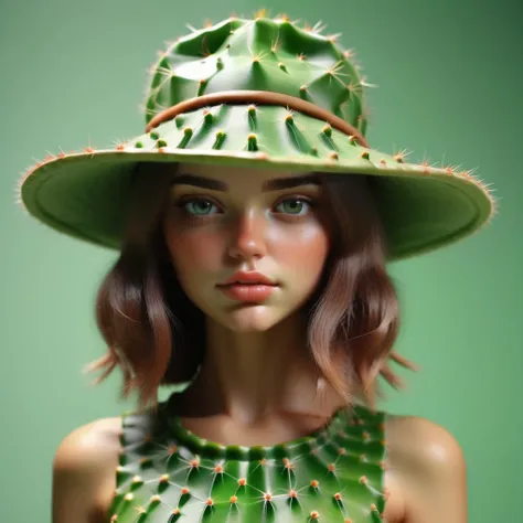 Cactexa beautiful girl in a hat<lora:Cactexa:1>