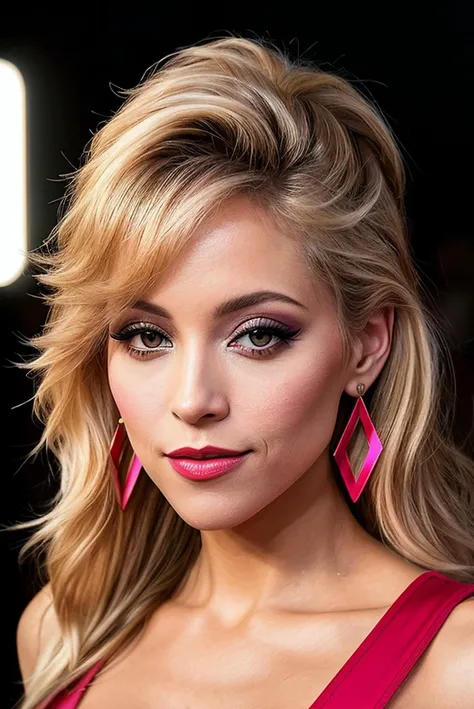 photo of seductive (EPJudyL4nd3rs:0.99), a woman as a sexy student, closeup portrait, ( __clothing_female_top_office__ with suspenders:1.1), at an (80s style) (( __mybackground__ :1.2 )), (( __CC_female_hair_style_sexy__ ))(masterpiece photorealistic picture:1.1) (bokeh) (best quality) (detailed skin texture pores hairs:1.1) (intricate) (8k) (HDR) (wallpaper) (cinematic lighting) (sharp focus), eyeliner, painted lips, (earrings), (vivid atmosphere)