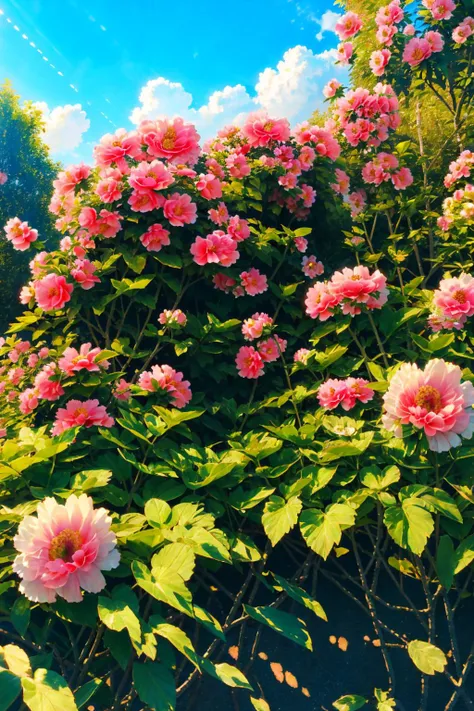 md,<lora:mdh-000014:0.5>,The earth is full of flowers,A bigger flower,blue sky,best quality,Fujicolor,ray tracing,wide shot,drop shadow,reflection light,UHD,ccurate,super detail,award winning,