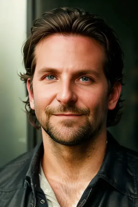 masterpiece, DSLR photo, analog style, nikon d5, real photo, a photo of bradley cooper with a beard, dramatic lighting (85mm), (detailed facial features), (detailed shiny eyes), dynamic angle, jeremy mann, Ilya Kuvshinov style   <lora:bradley_cooper:0.8>