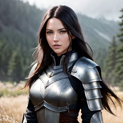 modelshoot style, (extremely detailed CG unity 8k wallpaper), full shot body photo of (evelynnobodysd15:1), medieval armor, professional majestic oil painting by Ed Blinkey, Atey Ghailan, Studio Ghibli, by Jeremy Mann, Greg Manchess, Antonio Moro, trending on ArtStation, trending on CGSociety, Intricate, High Detail, Sharp focus, dramatic, photorealistic painting art by midjourney and greg rutkowski