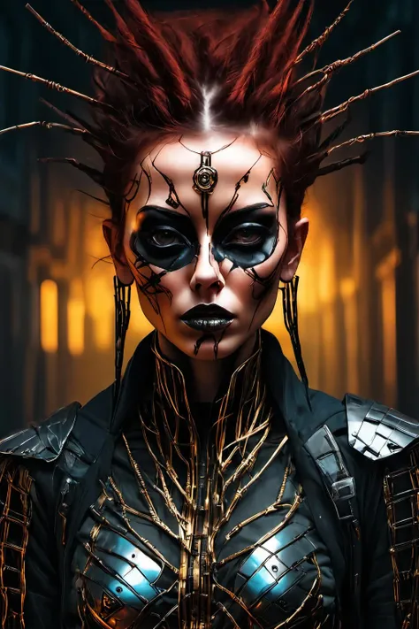 award winning portrait photo of a female rogue assassin, wearing cyberpunk intricate streetwear, (backlighting:1.3), digital painting, concept art, smooth, sharp focus, rule of thirds, dark fantasy,intricate details, medium shot, (shallow depth of field:1.1), by sandra chevrier,
, moonlight, backlighting <lora:CopperU:1>