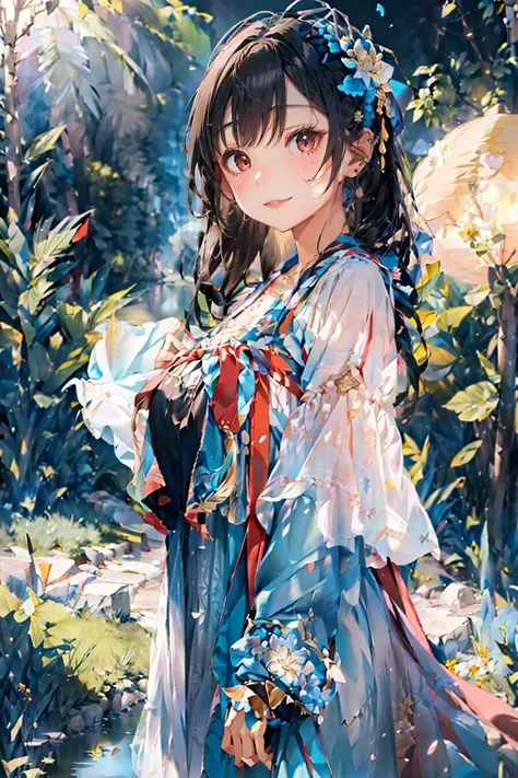 <(best quality, extremery best quality, masterpiece:1.4), (realistic, intricate details:1.4), (photorealistic:1.4), (extremely intricate:1.4), highres, ultra highres, ultra-detailed, absurdres, incredibly absurdres, extremely detailed, high quality, high resolution, hyperrealistic, ultra-realistic, hyper-detailed, top quality, best, fine detail, massive detail, Highly detailed, extreme detailed, highest detailed, high-res, absolutely resolution, reflection, (refraction:1.4), (hyperrealism:1.4)>, BREAK, 1girl, solo, looking at viewer, (young cute beautiful 18-year-old girl:1.4), 3d face, (hand of Guido Daniele:1.4), beautiful girl, Beautiful face, pretty, girlface, kpop idol, supermodel, stunning innocent symmetry face, perfect body, medium breast, slim waist, slim legs, (high detailed skin:1.5), glowing eyes, goddess, natural skin texture, shiny skin, White skin, Beautiful detailed face, detailed face, real skin texture, cute delicate face, finely detailed face, golden ratio, golden ratio face, expressive eyes, perfect face, perfect skin, flawless face, clear face, shiny hair, pale skin, Proper body proportion, perfect anatomy, realistic skin texture, luscious lips, glossy lips, natural makeup, beautiful bright pupils, slender figure, intricate eyes, detailed pupils, detailed face and eyes, longeyelashes, blush, good hand, perfect hands, pretty face, beautiful female bodies, finely detailed skin, oily shiny skin, clean facial features, an extremely delicate and beautiful, cute & girly, beautiful detailed eyes, stars in the eyes, BREAK, (((((standing, (hanfu, tang style, tang style outfits, pink upper shan, pink chest pleated skirt, red with pink waistband, red pibo:1.4), (smile, Pink hair, Pink eye, long hair, Pink eyelashes, Pink lips, Pink lip colour, Eyes glowing Pink, flat bangs, pink fluffy bunny:1.5), (night, Night time, moon light, sky, landscape, aurora borealis, stars, outdoors, Chinese, Pink fireworks, Sakura tree background:1.4), (lake background, mountains, full moon background, night lake shore, river, forest, chinese style countryard, lanterns, pond, cobblestone pathway, building pavilion, chinese buildings, moutains, misty lake, ancient chinese background, puddle, after the rain, petals falling, wet grass and trees, flower sea, in a meadow, waterfall, breeze, flying splashes, flying petals, leaves, bloom, bloom effect, surrounded by heavy floating petal flow, petal, Pink butterfly, flower, detailed beautiful grassland with petal, flowers, plants, Pink rose, many Pink roses, leaves falling from the tree, dust is drifting, ethereal, scenery, nature, mysterious background:1.4), (iridescent colors, Iridescence, blush, mysterious, fantasy background, fantasy, open mouth:1.2), (fog, wind:1.2), (Luminescent Particles:1.3), (fullbody:1.2), (eye focus, face focus, character focus, close-up face:1.2), (dutch angle, cowboy shot:1.3), colorful refraction)))), BREAK, <watercolor, available light, detailed light, volumetric fog, beautiful lighting, Rembrandt lighting, Cinematic, pixel art, game art, key visual, surreal, PBR Texturing, Anisotropic Filtering, Maximum Clarity And Sharpness, Albedo And Specular Maps, Multi-Layered Textures, Surface Shading, Sub-Pixel Convolution, Sub-Pixel Convolution, Accurate Simulation Of Light-Material Interaction, blurry foreground, broad light, volumetric light effect, matte painting, perfectly defined features, volumetric lighting, Tone Mapping, Lumen Reflections, Global illumination, Ray Tracing, Screen Space Global Illumination, Accent Lighting, 32k, Natural Lighting, volumetric, cinematic masterpiece, Rule of thirds, high dynamic range, Multi-exposure HDR capture, cinematic render, game cg cinematic, atmospheric perspective, scene, epic dynamic frame, motion blur, ((cinematic look, Film look)), rim light, 4k textures, adobe lightroom, photolab, insane details, hyperdetailed, exposure blend, professional color grading, professional color correction, aerial perspective, particles and dust in beams of light, cinematic scene, dynamic lighting, sharp details, lomography, soft focus, light leaks, bold hues, atmospheric depth, (explosive light and shadow:1.2), aesthetics, intricate designs, ultra realistic digital art, (zentangle, mandala, tangle, entangle), (fractal art), elegant, vivid colours, floating particles, particles, dramatic, epic, (ink drawing, oil painting detailed), (dramatic lighting:1.2), RAW, huge filesize, extremery detailed CG, Photo, 8k uhd, cinematic atmosphere, trending on artstation, award-winning glamour photograph, highly detailed photo, official art, beautiful and aesthetic, unity 8k wallpaper, beautiful, highly detailed CG illustration, best illustration, intricate, Amazing, emotional, analog, painting, digital painting, concept art, Oil Painting, illustration, Classical art, Renaissance, Romanticism, Neoclassicism, Color Palette, depth and contrast, Vibrant colors, saturated, rich saturation, color harmony, vivid palette, concept-art, design style, detail character, concept render, colorful, analog photography, dreamy atmosphere, specular highlights, atmospheric lighting, (dynamic angle, dynamic pose :1.3), (shiny, clothes reflecting light, lens flare, bloom effect, light particle, lens glare:1.3), realistic lighting, cinematic light, (cinematic lighting), light in the face, soft lighting, saturated colors, detailed background, sharp focus, 8k high definition, perspective, Master Composition, roughness, post-processing, soft shadows, realistic shadows, ambient occlusion, ray-tracing, subsurface scattering, photon mapping, physically-based rendering, octane rendering, unreal engine 5, ue5 rendering, Adobe After FX, dslr, RTX, Best character details, radiosity, sharp, antialiased, RAW photo, HDR, 8k, 4k, (((Photographed by Roger Deakins, using a RED Monstro 8K VV camera and a series of high-end lenses))), ((Hasselblad photography)), (film grain:1.4), Kodak portra 400, ((Fujifilm X-T5)), professional photograph, depth of field, caustics, Broad lighting, diffuse lighting, rim lighting, two tone lighting, textile details, visible pores, high resolution scan, professionally color graded, photographic reality, automatic white balance, best lighting, detailed shadow, high contrast, strong light and shadow>, (PureErosFace_V1:0.5), (ulzzang-6500:1), <lora:epiNoiseoffset_v3:0.05>, <lora:add_detail:0.1>, <lora:hanfuTang_v35:0.8>, <lora:zhongfenghuaxiyou-000018:0.05>, zhongfenghua