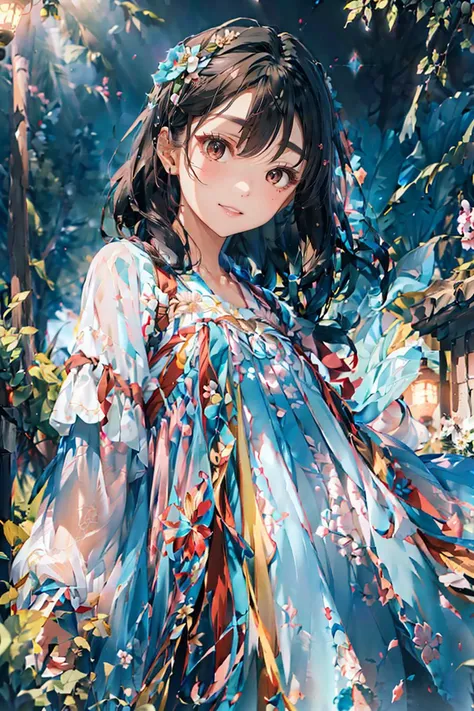 <(best quality, extremery best quality, masterpiece:1.4), (realistic, intricate details:1.4), (photorealistic:1.4), (extremely intricate:1.4), highres, ultra highres, ultra-detailed, absurdres, incredibly absurdres, extremely detailed, high quality, high resolution, hyperrealistic, ultra-realistic, hyper-detailed, top quality, best, fine detail, massive detail, Highly detailed, extreme detailed, highest detailed, high-res, absolutely resolution, reflection, (refraction:1.4), (hyperrealism:1.4)>, BREAK, 1girl, solo, looking at viewer, (young cute beautiful 18-year-old girl:1.4), 3d face, (hand of Guido Daniele:1.4), beautiful girl, Beautiful face, pretty, girlface, kpop idol, supermodel, stunning innocent symmetry face, perfect body, medium breast, slim waist, slim legs, (high detailed skin:1.5), glowing eyes, goddess, natural skin texture, shiny skin, White skin, Beautiful detailed face, detailed face, real skin texture, cute delicate face, finely detailed face, golden ratio, golden ratio face, expressive eyes, perfect face, perfect skin, flawless face, clear face, shiny hair, pale skin, Proper body proportion, perfect anatomy, realistic skin texture, luscious lips, glossy lips, natural makeup, beautiful bright pupils, slender figure, intricate eyes, detailed pupils, detailed face and eyes, longeyelashes, blush, good hand, perfect hands, pretty face, beautiful female bodies, finely detailed skin, oily shiny skin, clean facial features, an extremely delicate and beautiful, cute & girly, beautiful detailed eyes, stars in the eyes, BREAK, (((((standing, (hanfu, tang style, tang style outfits, pink upper shan, pink chest pleated skirt, red with pink waistband, red pibo:1.4), (smile, Pink hair, Pink eye, long hair, Pink eyelashes, Pink lips, Pink lip colour, Eyes glowing Pink, flat bangs, pink fluffy bunny:1.5), (night, Night time, moon light, sky, landscape, aurora borealis, stars, outdoors, Chinese, Pink fireworks, Sakura tree background:1.4), (lake background, mountains, full moon background, night lake shore, river, forest, chinese style countryard, lanterns, pond, cobblestone pathway, building pavilion, chinese buildings, moutains, misty lake, ancient chinese background, puddle, after the rain, petals falling, wet grass and trees, flower sea, in a meadow, waterfall, breeze, flying splashes, flying petals, leaves, bloom, bloom effect, surrounded by heavy floating petal flow, petal, Pink butterfly, flower, detailed beautiful grassland with petal, flowers, plants, Pink rose, many Pink roses, leaves falling from the tree, dust is drifting, ethereal, scenery, nature, mysterious background:1.4), (iridescent colors, Iridescence, blush, mysterious, fantasy background, fantasy, open mouth:1.2), (fog, wind:1.2), (Luminescent Particles:1.3), (fullbody:1.2), (eye focus, face focus, character focus, close-up face:1.2), (dutch angle, cowboy shot:1.3), colorful refraction)))), BREAK, <watercolor, available light, detailed light, volumetric fog, beautiful lighting, Rembrandt lighting, Cinematic, pixel art, game art, key visual, surreal, PBR Texturing, Anisotropic Filtering, Maximum Clarity And Sharpness, Albedo And Specular Maps, Multi-Layered Textures, Surface Shading, Sub-Pixel Convolution, Sub-Pixel Convolution, Accurate Simulation Of Light-Material Interaction, blurry foreground, broad light, volumetric light effect, matte painting, perfectly defined features, volumetric lighting, Tone Mapping, Lumen Reflections, Global illumination, Ray Tracing, Screen Space Global Illumination, Accent Lighting, 32k, Natural Lighting, volumetric, cinematic masterpiece, Rule of thirds, high dynamic range, Multi-exposure HDR capture, cinematic render, game cg cinematic, atmospheric perspective, scene, epic dynamic frame, motion blur, ((cinematic look, Film look)), rim light, 4k textures, adobe lightroom, photolab, insane details, hyperdetailed, exposure blend, professional color grading, professional color correction, aerial perspective, particles and dust in beams of light, cinematic scene, dynamic lighting, sharp details, lomography, soft focus, light leaks, bold hues, atmospheric depth, (explosive light and shadow:1.2), aesthetics, intricate designs, ultra realistic digital art, (zentangle, mandala, tangle, entangle), (fractal art), elegant, vivid colours, floating particles, particles, dramatic, epic, (ink drawing, oil painting detailed), (dramatic lighting:1.2), RAW, huge filesize, extremery detailed CG, Photo, 8k uhd, cinematic atmosphere, trending on artstation, award-winning glamour photograph, highly detailed photo, official art, beautiful and aesthetic, unity 8k wallpaper, beautiful, highly detailed CG illustration, best illustration, intricate, Amazing, emotional, analog, painting, digital painting, concept art, Oil Painting, illustration, Classical art, Renaissance, Romanticism, Neoclassicism, Color Palette, depth and contrast, Vibrant colors, saturated, rich saturation, color harmony, vivid palette, concept-art, design style, detail character, concept render, colorful, analog photography, dreamy atmosphere, specular highlights, atmospheric lighting, (dynamic angle, dynamic pose :1.3), (shiny, clothes reflecting light, lens flare, bloom effect, light particle, lens glare:1.3), realistic lighting, cinematic light, (cinematic lighting), light in the face, soft lighting, saturated colors, detailed background, sharp focus, 8k high definition, perspective, Master Composition, roughness, post-processing, soft shadows, realistic shadows, ambient occlusion, ray-tracing, subsurface scattering, photon mapping, physically-based rendering, octane rendering, unreal engine 5, ue5 rendering, Adobe After FX, dslr, RTX, Best character details, radiosity, sharp, antialiased, RAW photo, HDR, 8k, 4k, (((Photographed by Roger Deakins, using a RED Monstro 8K VV camera and a series of high-end lenses))), ((Hasselblad photography)), (film grain:1.4), Kodak portra 400, ((Fujifilm X-T5)), professional photograph, depth of field, caustics, Broad lighting, diffuse lighting, rim lighting, two tone lighting, textile details, visible pores, high resolution scan, professionally color graded, photographic reality, automatic white balance, best lighting, detailed shadow, high contrast, strong light and shadow>, (PureErosFace_V1:0.5), (ulzzang-6500:1), <lora:epiNoiseoffset_v3:0.05>, <lora:add_detail:0.1>, <lora:hanfuTang_v35:0.8>, <lora:zhongfenghuaxiyou-000018:0.05>, zhongfenghua