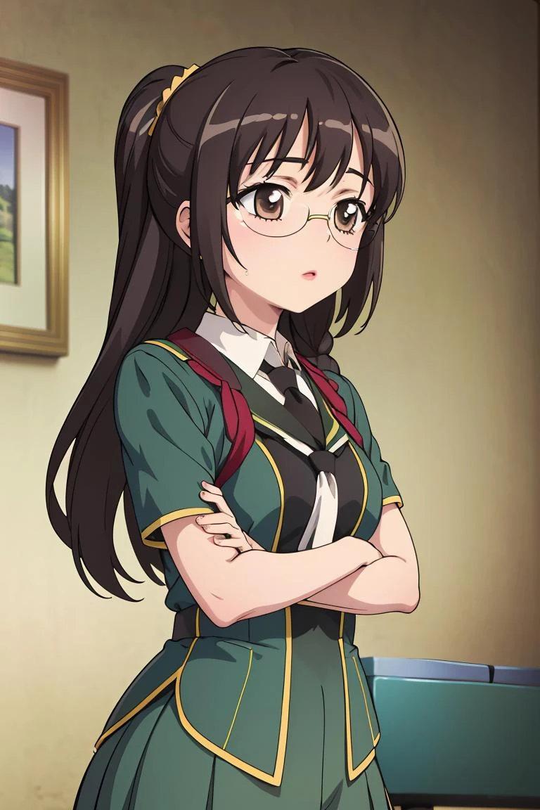 (masterpiece, best quality), 1girl, <lora:rika-haganai:1> rika shiguma