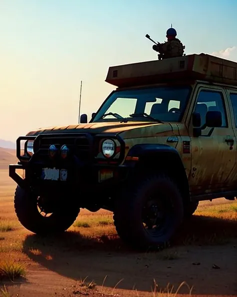 best quality,masterpiece,highly detailed,ultra-detailed, 1other, <lora:neg4all_bdsqlsz_V3.5:-1>military vehicle, vehicle focus,
<lora:backlight_last:3>
outdoors,